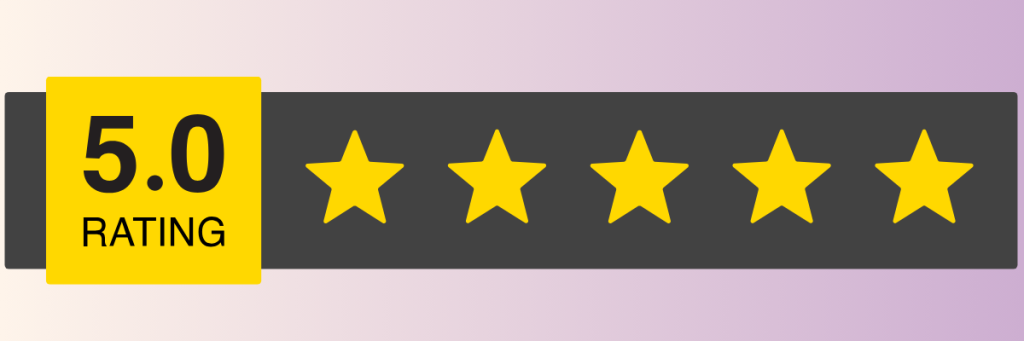 5 estrellas calificación